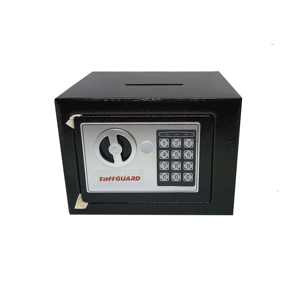 TaffGUARD Brankas Mini Electric Password Deposit Box CELENGAN 4,6L