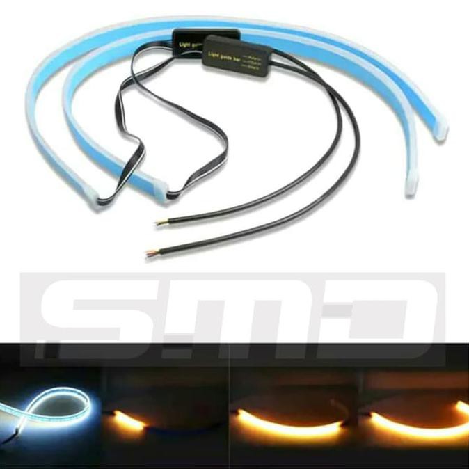 BARU LAMPU LED DRL SLIM 60 CM RUNNING SEIN LEXUS ANTI AIR MOBIL MOTOR #6
