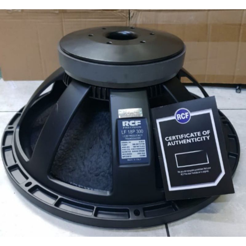 Speaker Komponen RCF 18 Inch L 18P300 1000 Watt