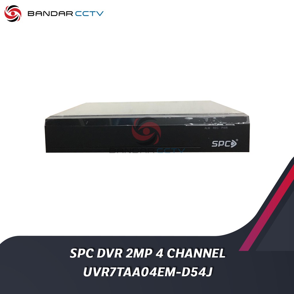 UVR SPC Eco Low Series DVR 2MP 4 Channel UVR7TAA04EM-D54J