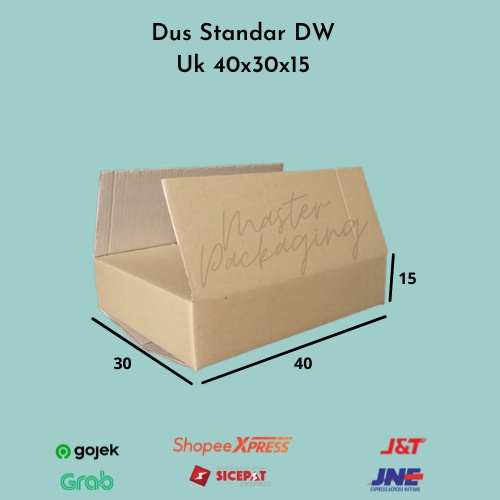 

Dus Kardus Packing Dus Pindahan Double Wall Uk 40x30x15 Polos