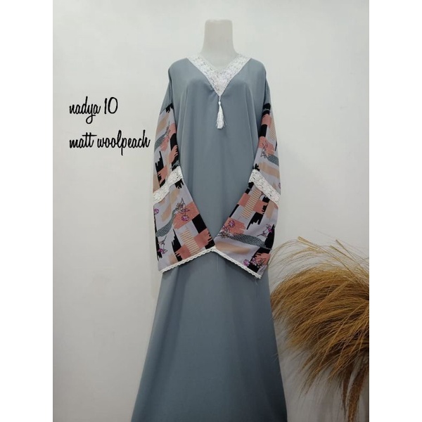 mukena abaya sholat Nadya Matt wolfis