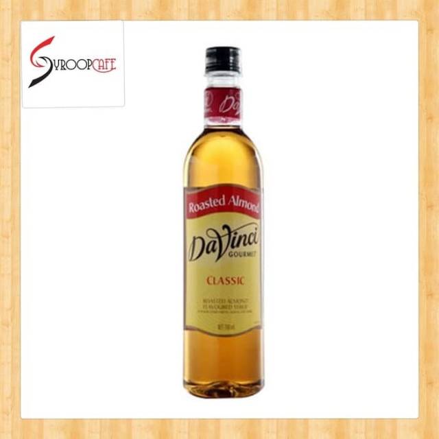 

Davinci roasted almond syrup alter monin sirup sirop