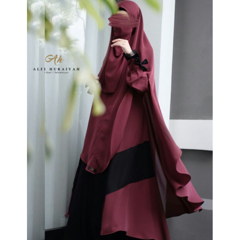 Gamis Set SEROJA by Alfi Huraiyah
