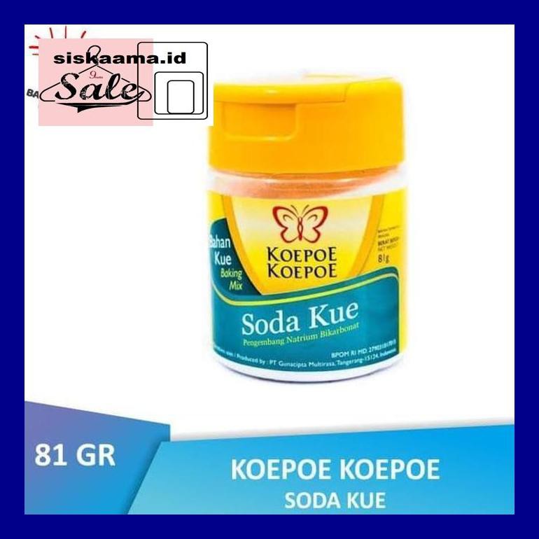 

A40D0Yh Btl Koepoe Koepoe Soda Kue 81Gr | Baking Soda Kupu Kupu D50Tr40V