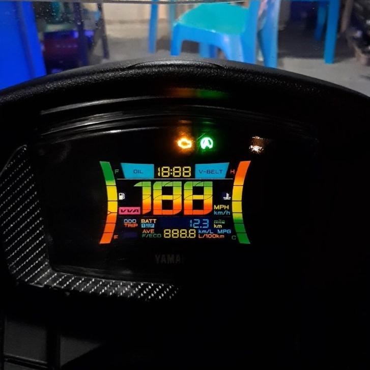 Update Stiker LCD speedometer  NMAX 2020 + POLARIZER