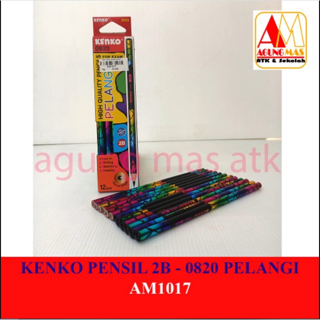 

KENKO PENSIL 2B-0820 PELANGI