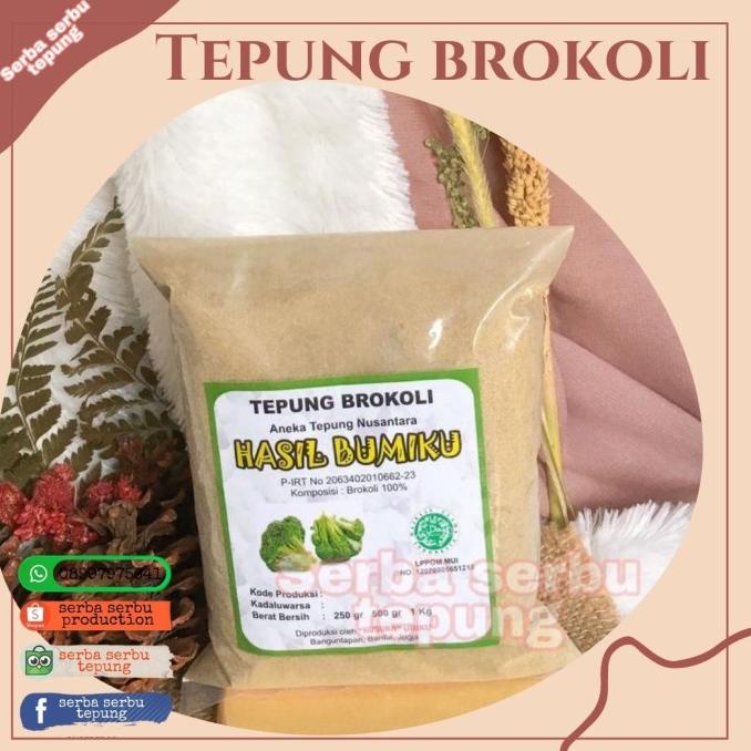 

Tepung Brokoli(250gr)|Mengontrol Tekanan Darah|Tepung Free Gluten