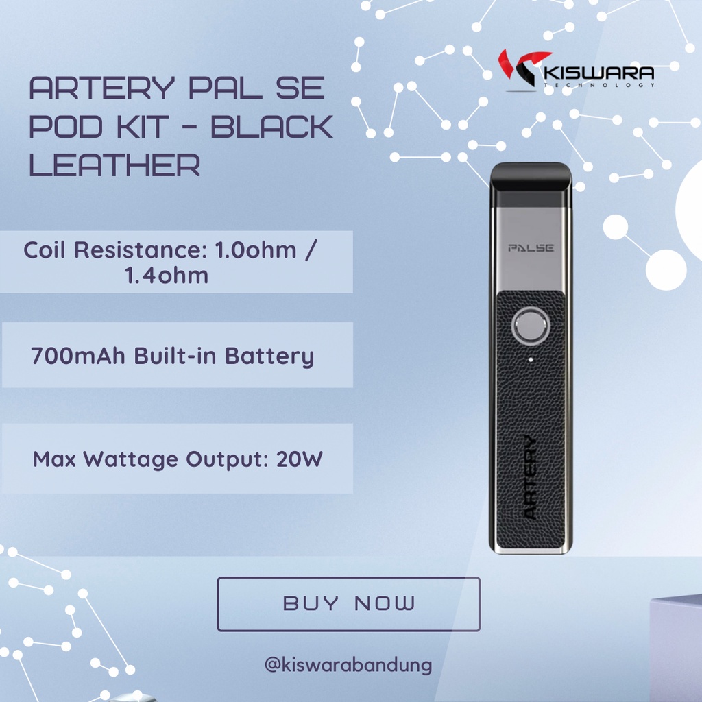 Artery PAL SE Pod Kit - BLACK LEATHER [Authentic]