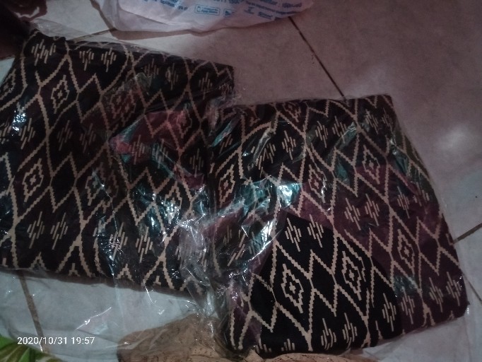 Maura Couple - Sania Ruffle Batik Couple Ori Ndoro Jowi Garansi Termurah Shopee - Batik Modern Solo