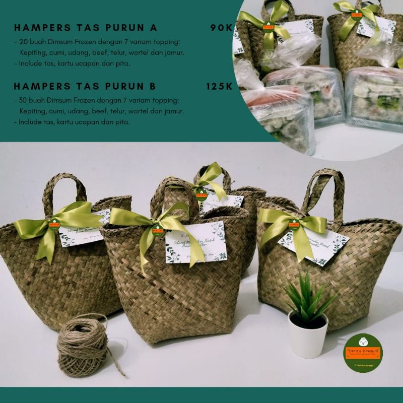 Hampers Tas Purun from Cerita Dimsum (Dimsum Frozen)