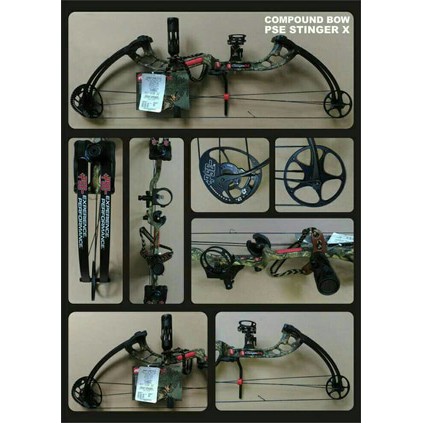 Compound Bow PSE Stinger X, archery, arrow, busur, panah, panahan