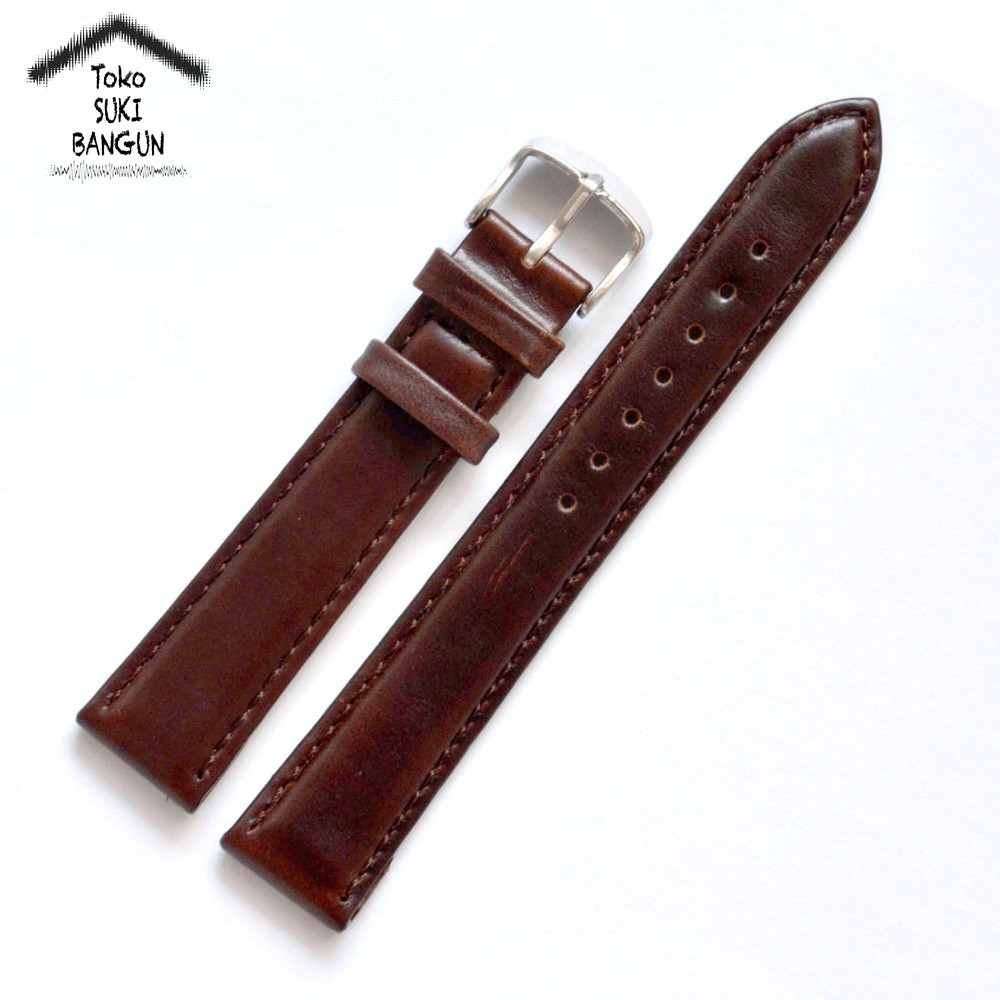 TALI JAM 18mm Kulit Vintage Genuine Leather Watch Band Strap