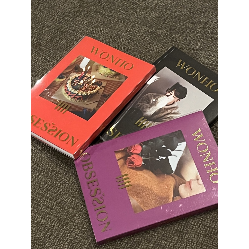 WONHO 1st MINI ALBUM "OBSESSION" ALBUM UNSEALED