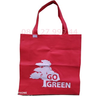 Tas Belanja Ramah Lingkungan Pengganti Plastik - Kualitas Bahan Tebal