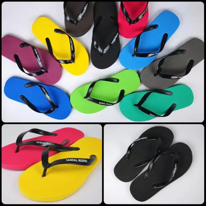 SANDAL JEPIT POLOS | SANDAL SPON PRIA CASUAL-1