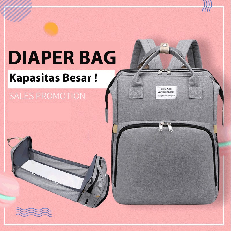 Diaper Bag Ransel tas Bayi Ransel untuk Perlengkapan Bayi Tas Pampers