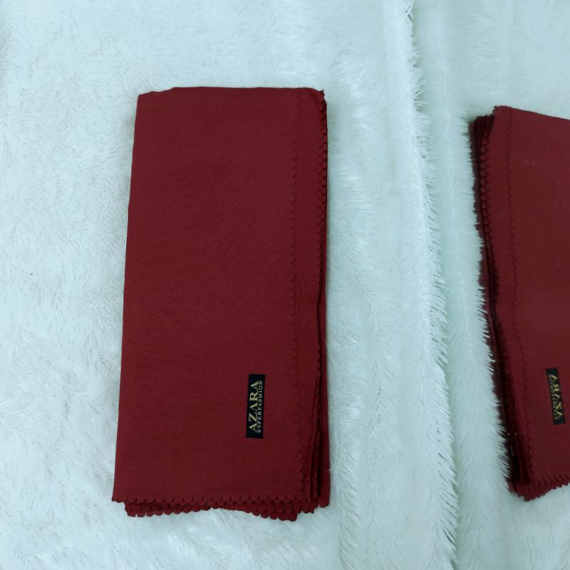 HIJAB SEGIEMPAT AZARA OSKARA-Maroon