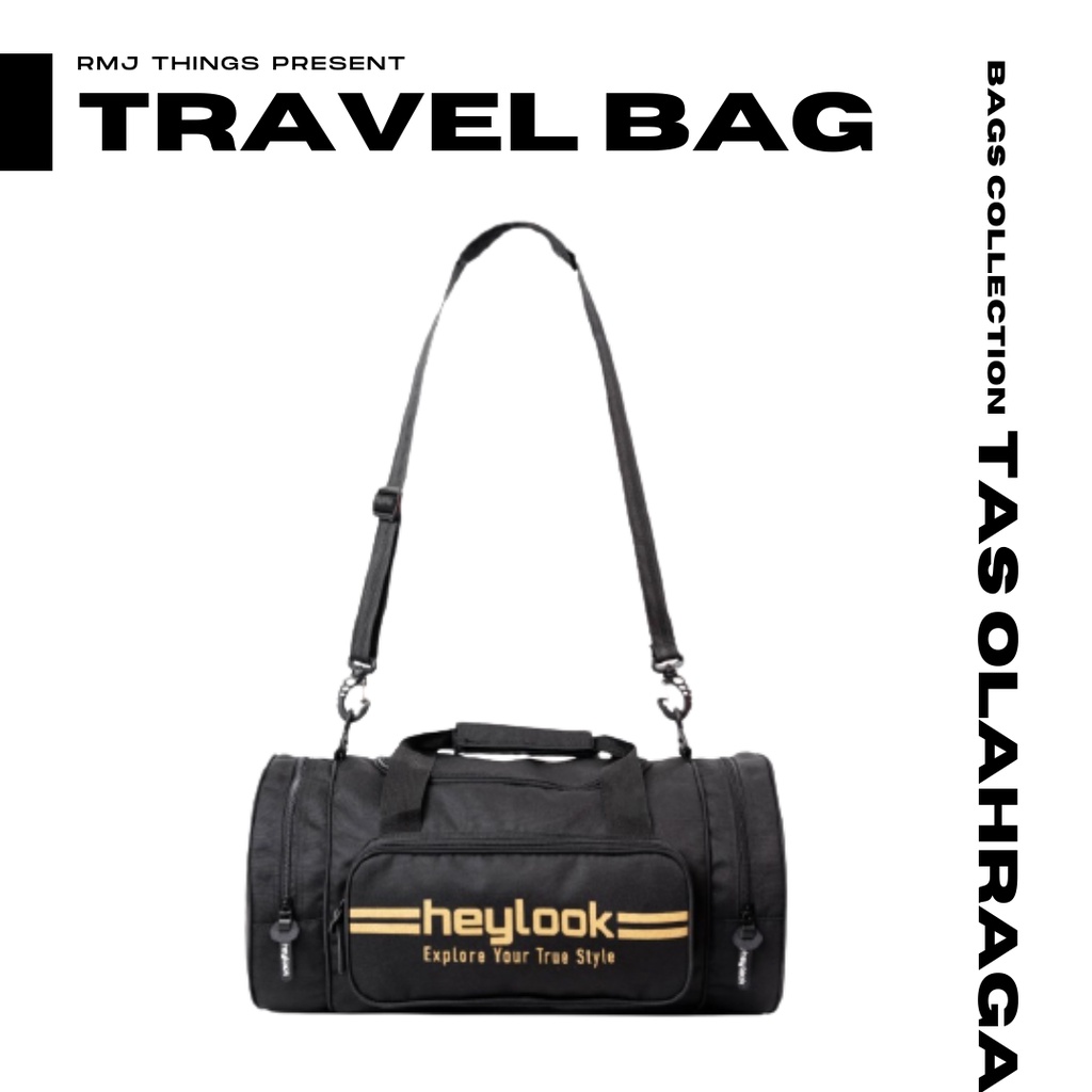 Tas Travel Duffle Traveling Gym Olahraga Slempang Outdoor Selempang Mudik Pulang Kampung Pakaian Baj