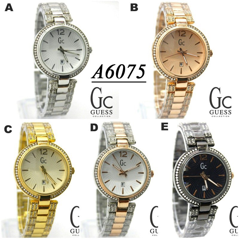 Jam Tangan Wanita/Cewe GC Spiral Diamond - Kode A6075