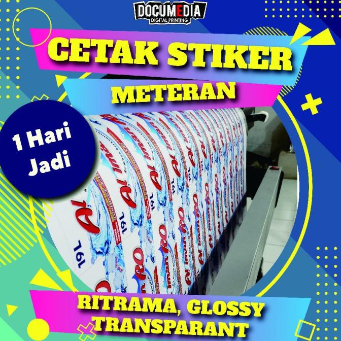 

Cetak / Print Stiker Transparan Meteran