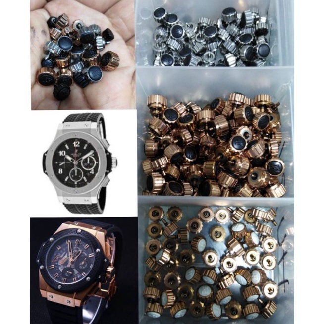 knop crown Jam Tangan Hublot Big bang