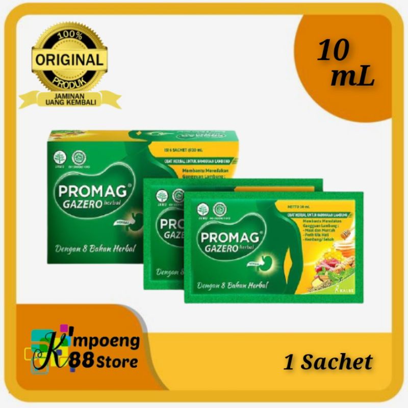 

Promag Gazero Herbal 1 Sachet @ 10 mL