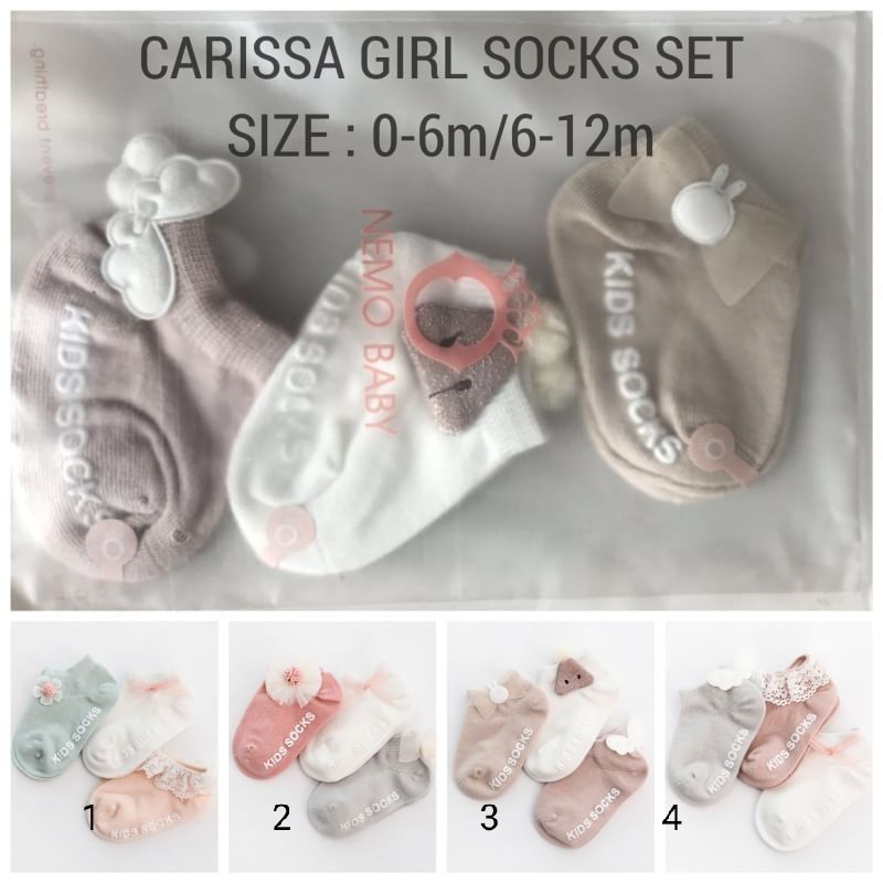 kaos kaki bayi, baby socks import, kaos kaki lucu import bayi