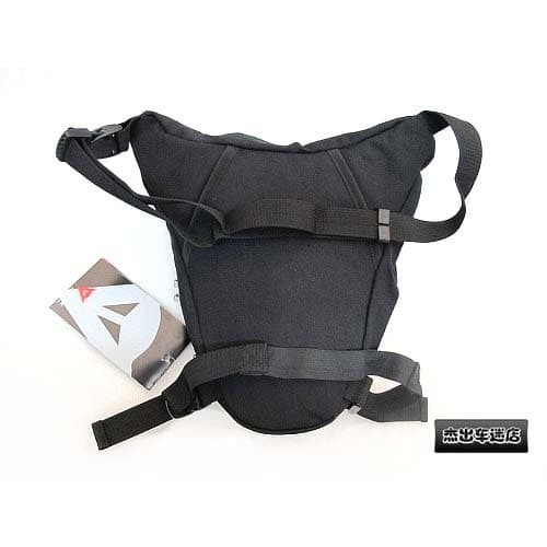 Tas Pinggang Motor Drop Leg Fanny Pack - D-tail - Black