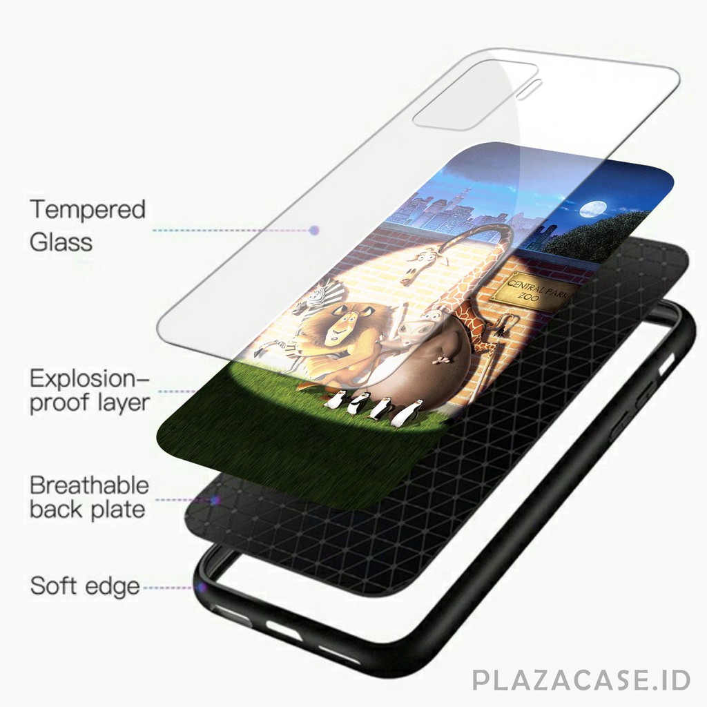 Softcase Glass [K92] for RENO 5F RENO 5 A54 A74 RENO 4F RENO 4 A92 A12 A1K F11 F9 A37 A5S A3S A31 F7