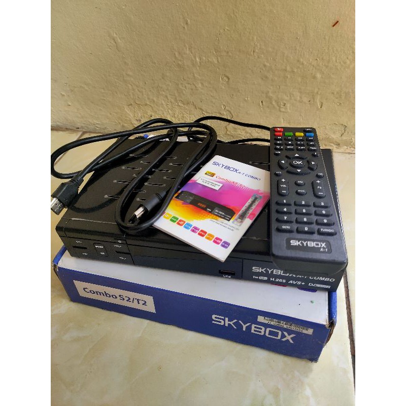 Skybox A1 Combo Set Top Box Digital Parabola  DVB T T2 S S2 Receiver