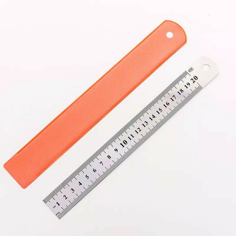 MISTAR BESI 20 CM KENKO / MISTAR 20 CM / PENGGARIS 20 CM