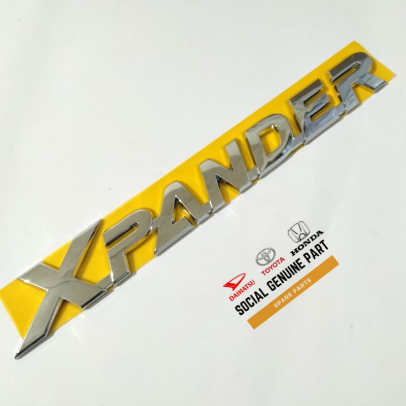 Emblem logo bagasi tulisan Xpander original