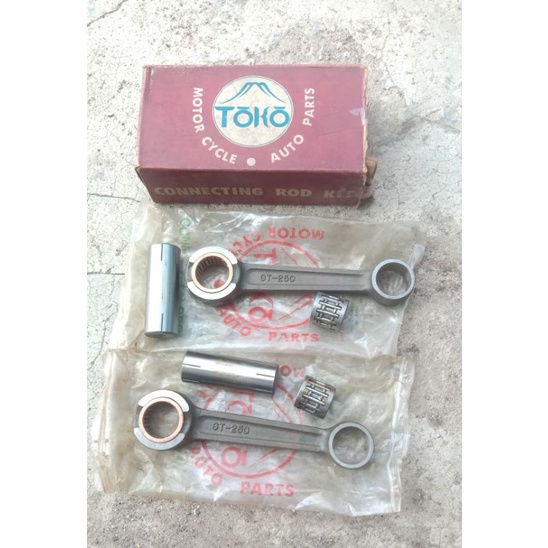connecting rod kit stang seher piston Suzuki gt250 gt380  Made in japan