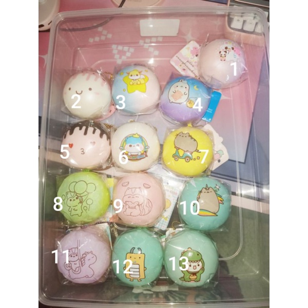 Squishy Medium Bun Popular Boxes Momo Pusheen Sale Preloved