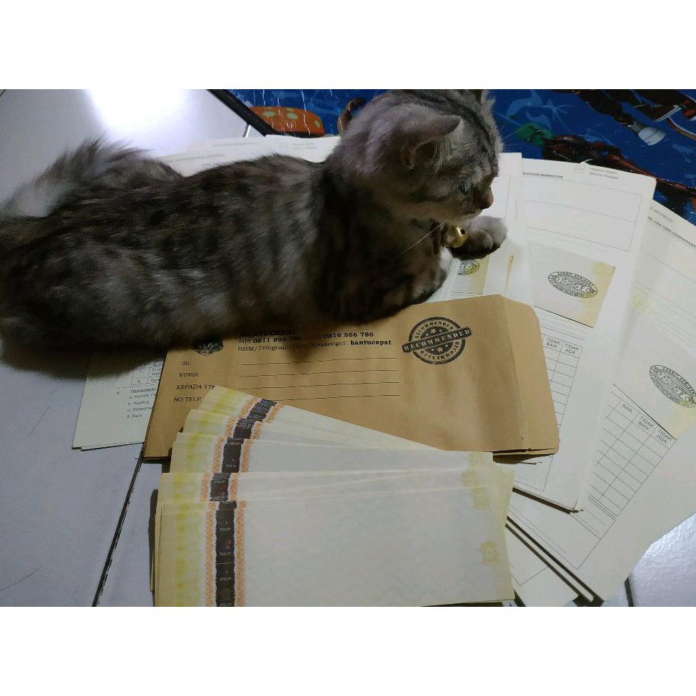 

Kertas Gesek alias Kertas Cek Fisik