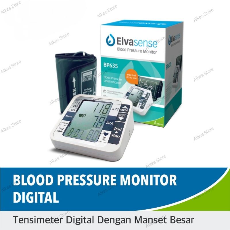 Tensimeter Digital Elvasense BP635 Tensimeter Digital