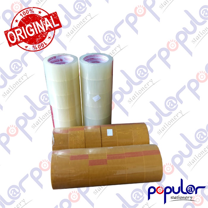 

Lakban Bening / Transparent Nachi Premier Tape 48 MM x 100 Yard