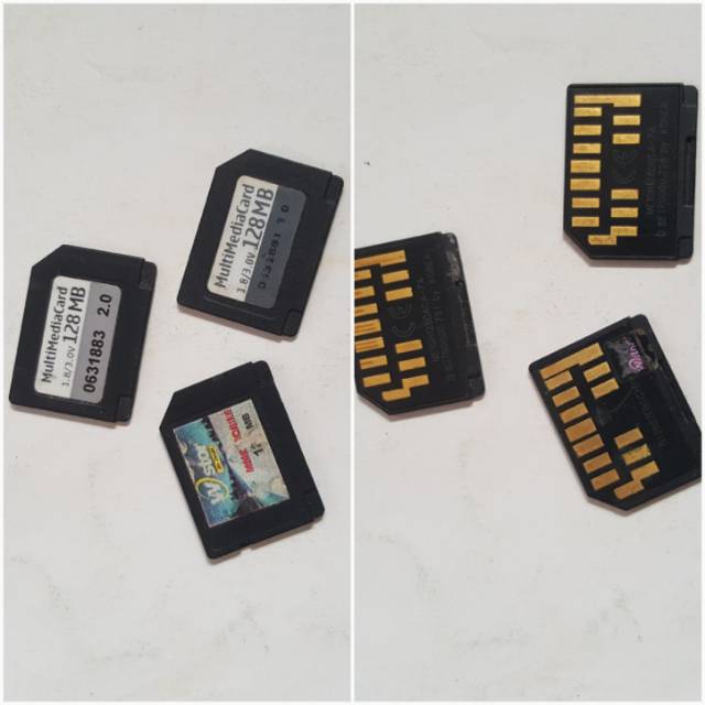 Memory card MMC 128mb for hp jadul nokia symbian