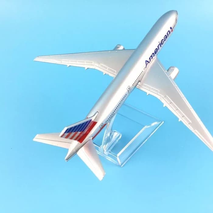 Super Promo! MINIATUR DIECAST PESAWAT AMERICAN AIRLINES PAJANGAN HIASAN PESAWAT Murah!