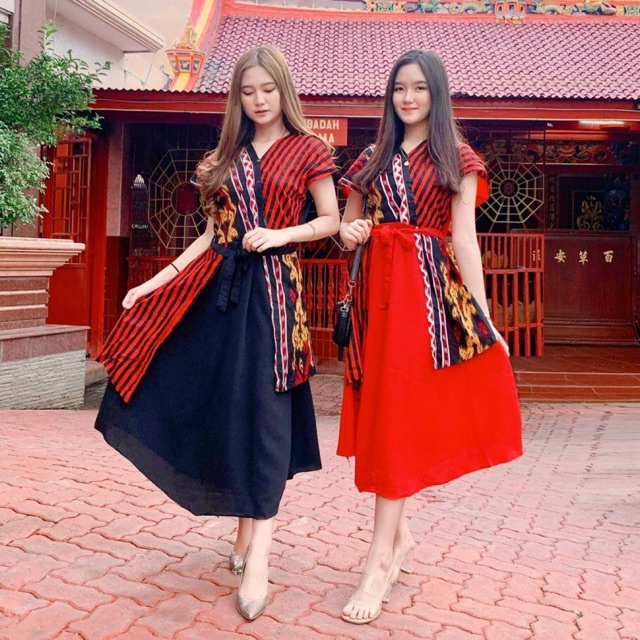 Dress Wanita New Style Korean Murah Dress Korea Elegan Terbaru Baju Dres Wanita E4I2 Bahan Premium B