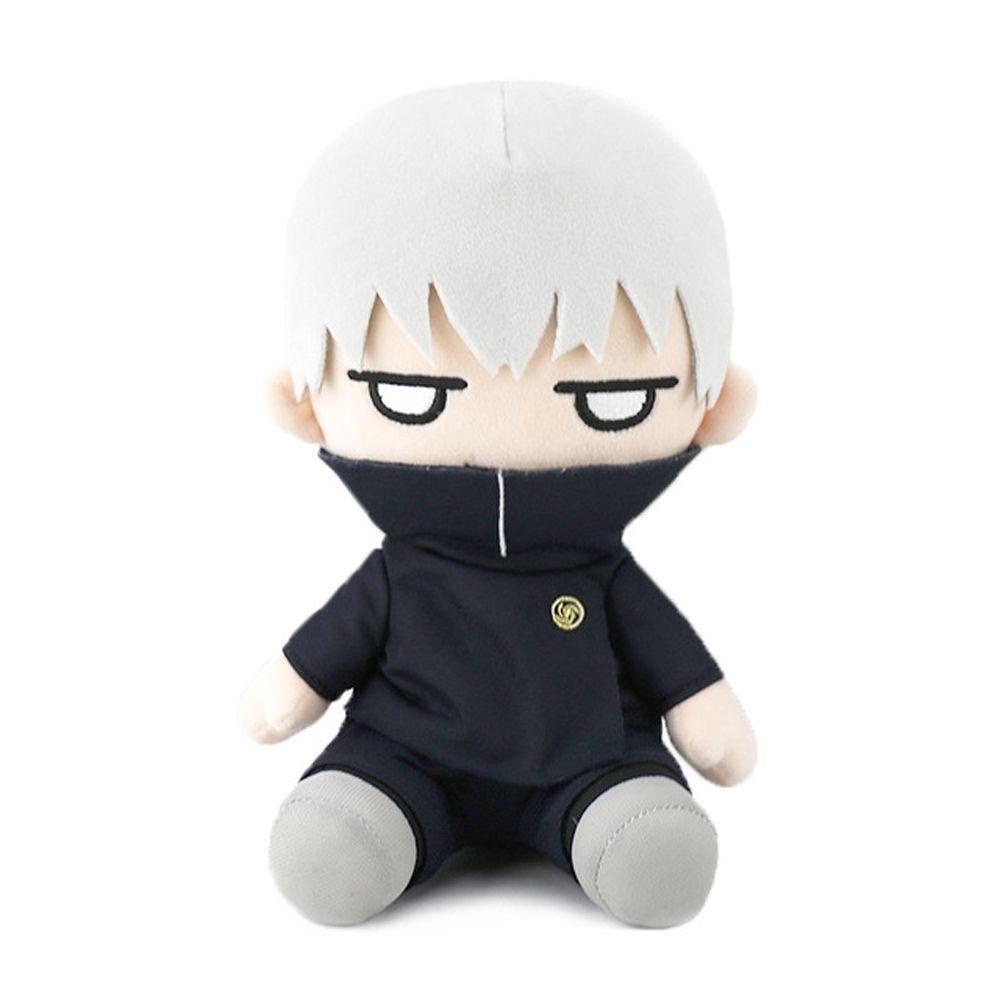 Quinton Jujutsu Kaisen Gojo Satoru 23 cm Mainan Anak Karakter Anime Kawaii Boneka Boneka Anime Plush Doll