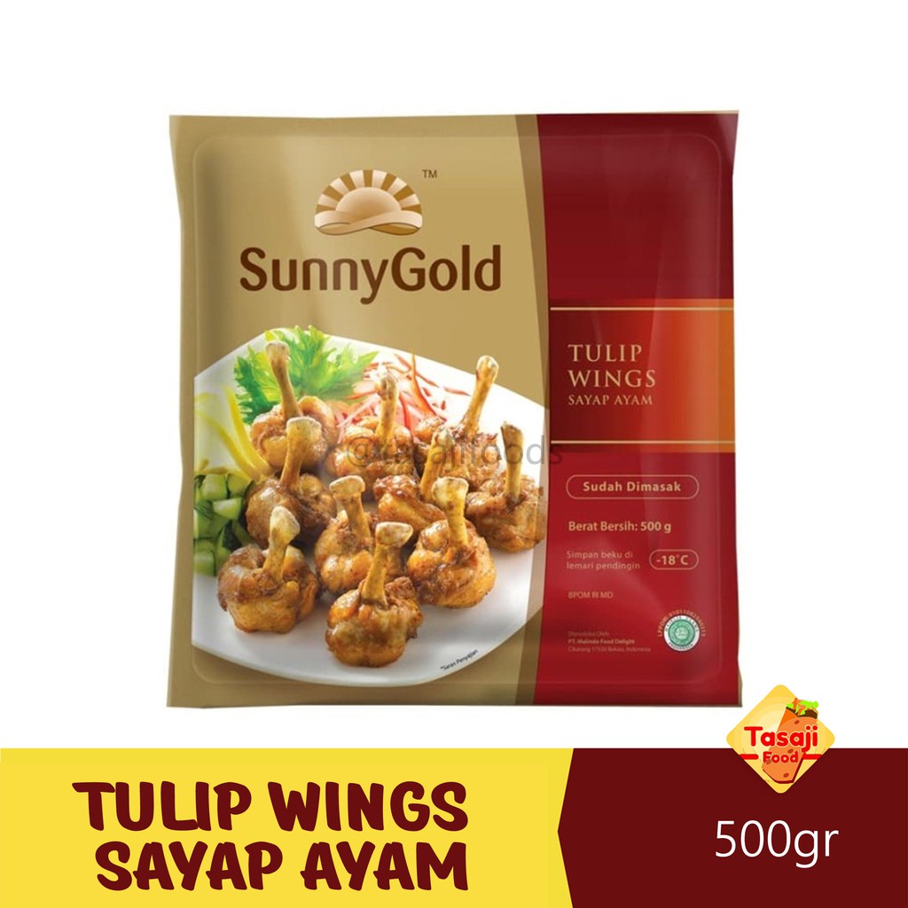 

Sunny Gold Tulip Wings Sayap Ayam 500 Gram
