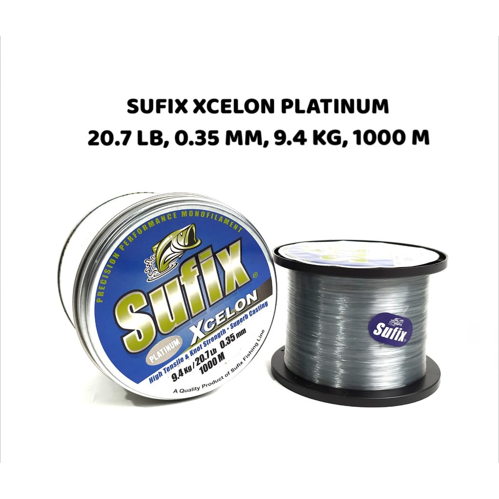 SENAR SUFIX XCELON PLATINUM 0.35 MM 20.7 LB 1000 M