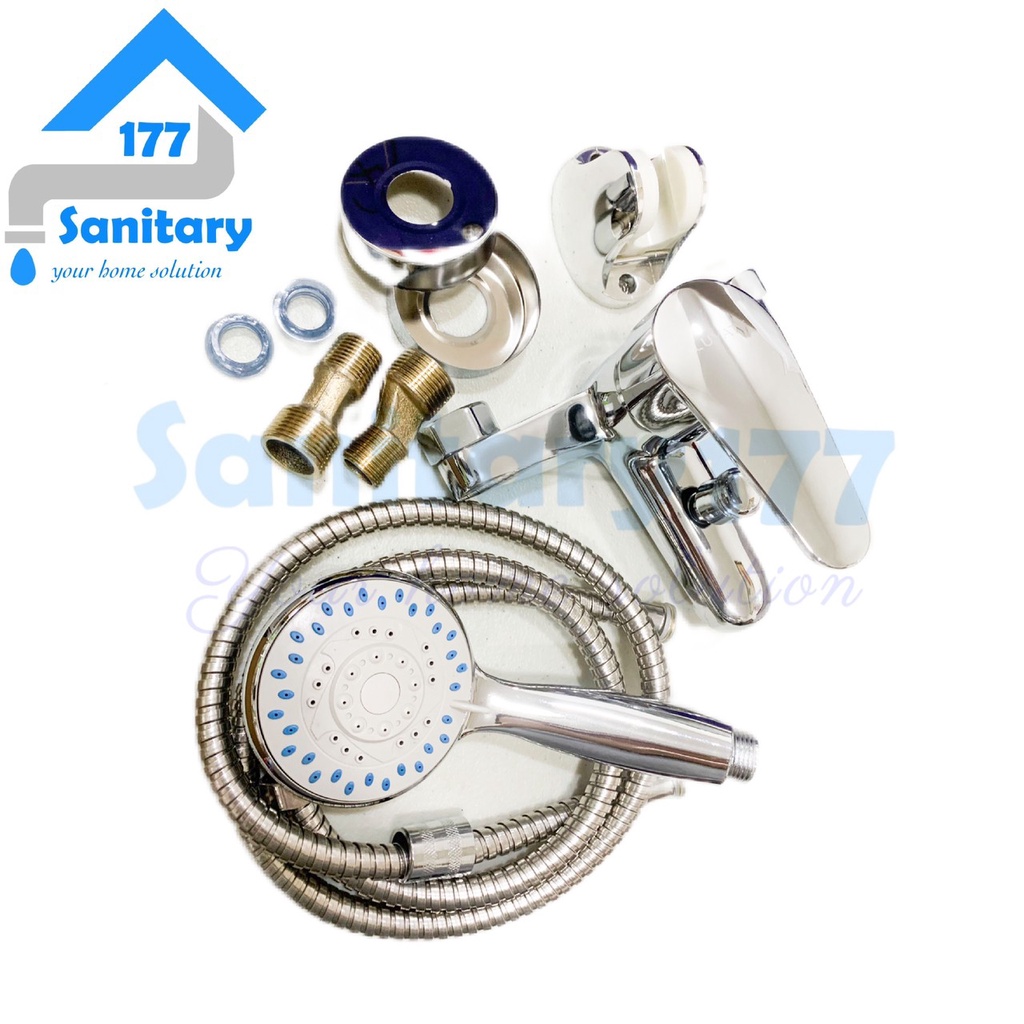 Kran Panas Dingin Bathtub Set Murah 2402- Keran Air Shower Mandi Faucet Shower Cold Hot mixer sower bath tub