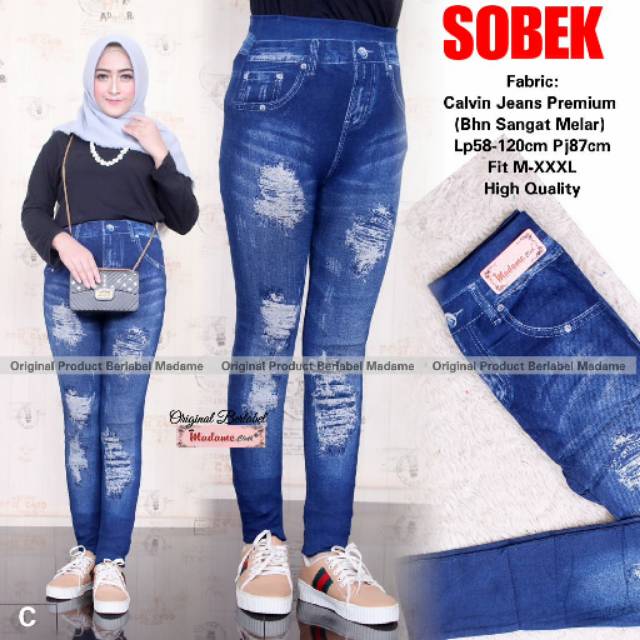 Sobek Legging Wanita Terbaru
