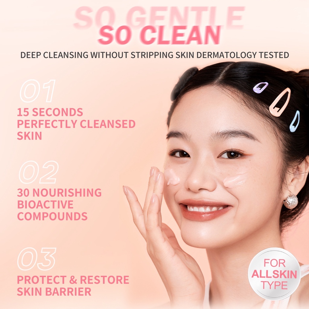 ❤ BELIA ❤ BARENBLISS KO! Kombucha Omega Deep Cleansing Balm 40g Full Size &amp; Refill | Oil Cleanser Pembersih Make Up Waterproof | Cleanser | BNB | Baren Bliss BPOM