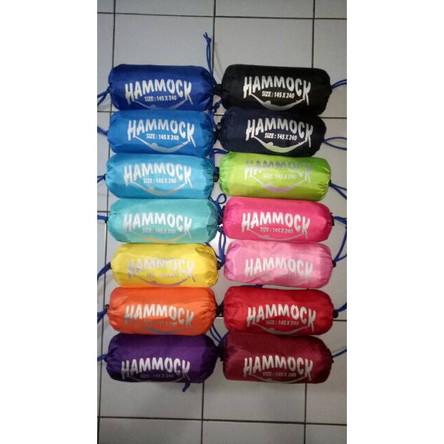 PROMO!!! ANDESS HAMMOCK AYUNAN GANTUNG AYUNAN TIDUR WEBBING BARTEX