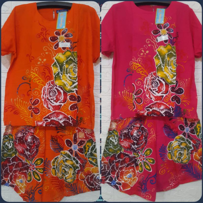 Babydoll Kencana Ungu label biru kekinian