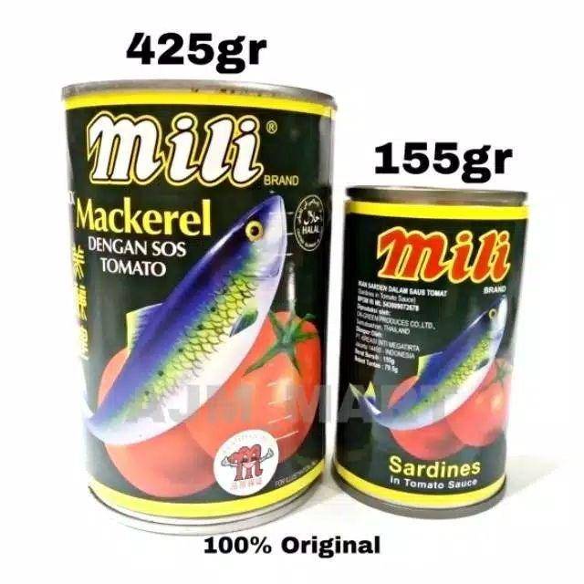 

Sarden Mili Mackerel 155gr